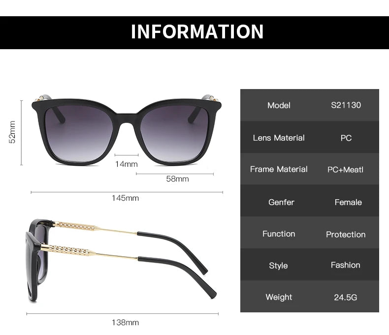 Lunettes Carrées Classiques